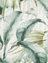 Pure Cotton Leaf Print Cushion
